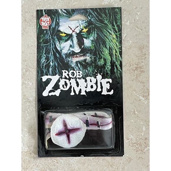 TRICK OR TREAT 3 PC ROB ZOMBIE LATEX SCARS HALLOWEEN PROSTHETICS NEW MAJMGM102 - Picture 1 of 4